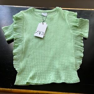 Zara kids top, size 11-12, NWT